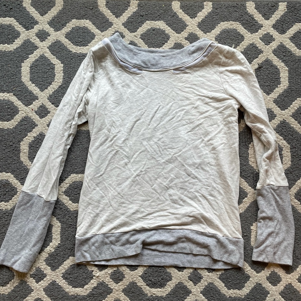 Alo Sheer Back Long Sleeve Shirt
